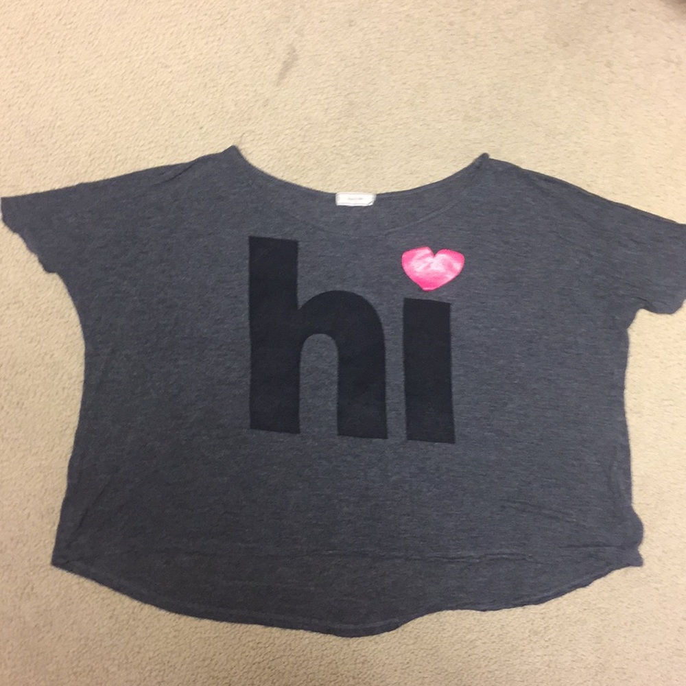 Hi/Bye Crop Top